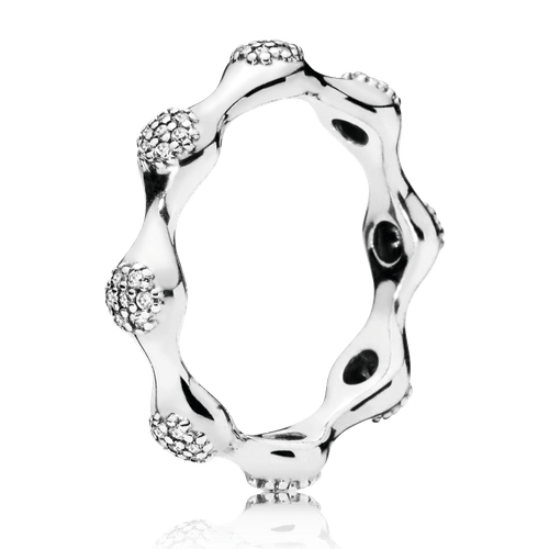 Anillo Cápsulas De Amor Modernas De Pavé