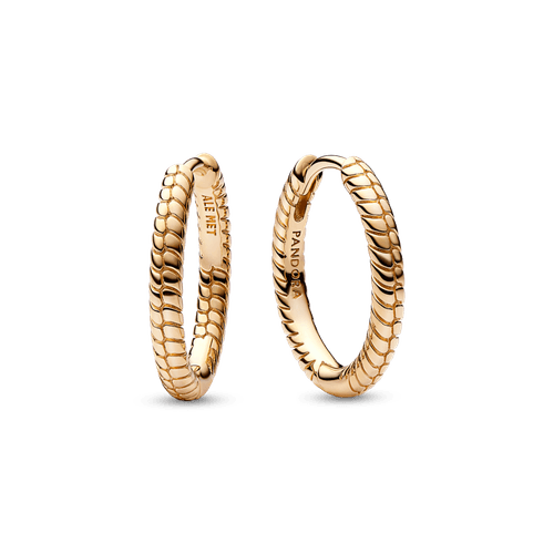 Pendientes de Aro Pandora Moments para Charm Pequeños Recubrimiento en Oro de 14k
