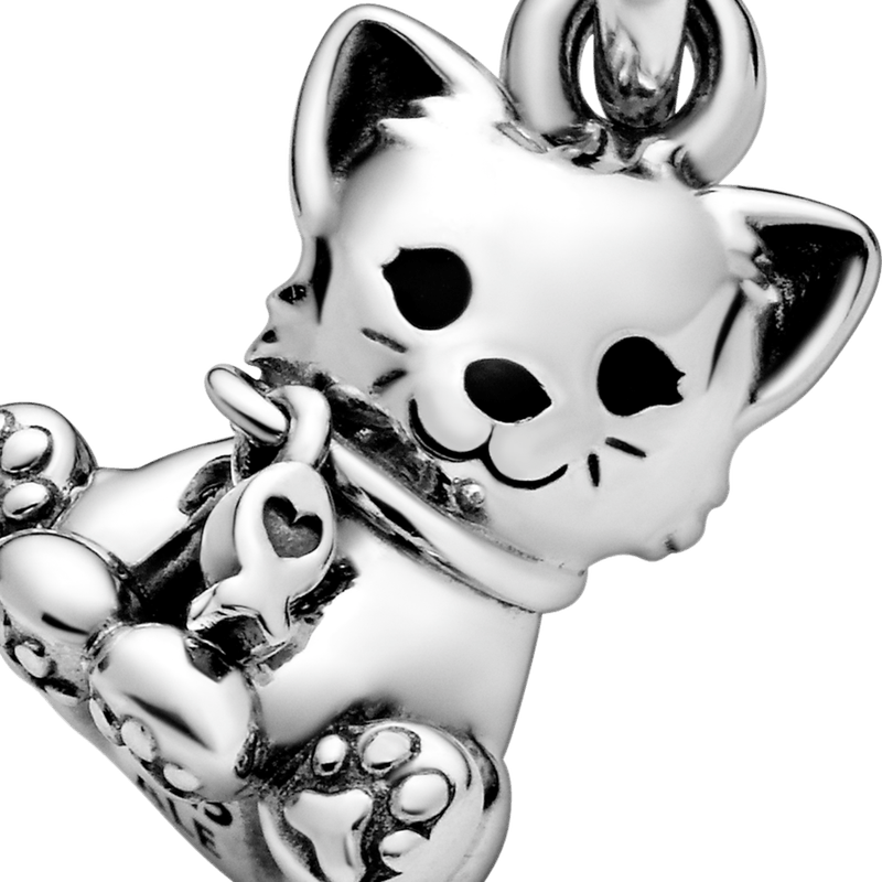 Cat charm pandora clearance bracelet