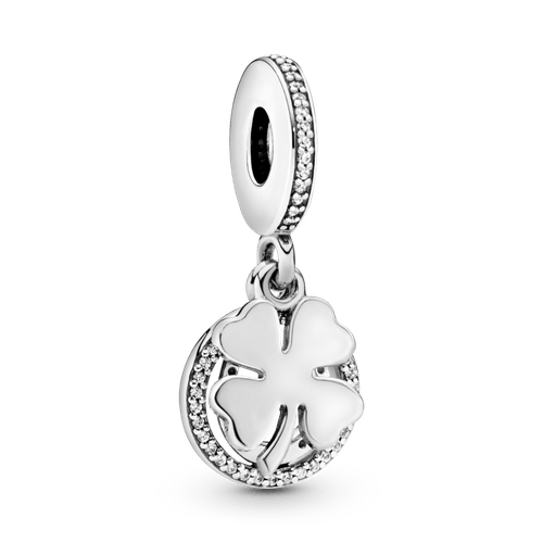 Charm Colgante Trébol De La Suerte De Cuatro Hojas