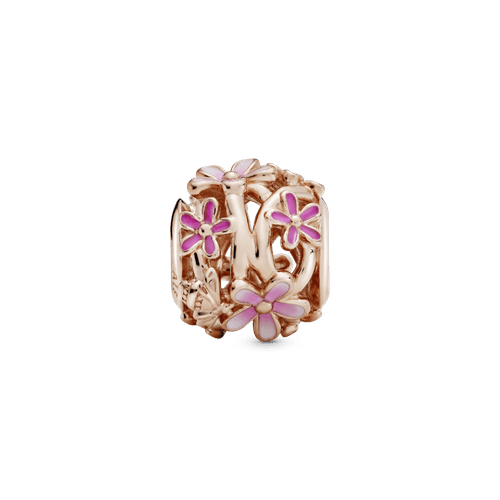 Charm Margarita Rosa Openwork