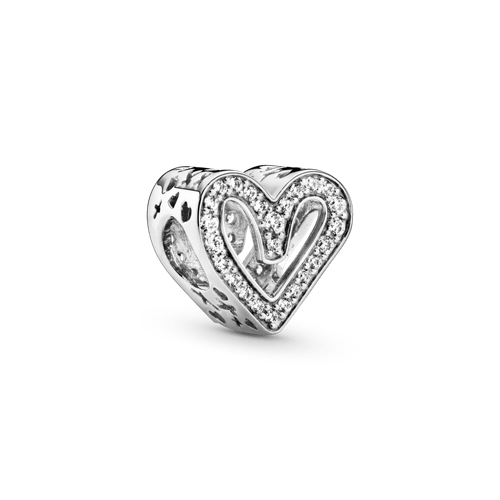 Charm resplandeciente Corazón de diseño libre