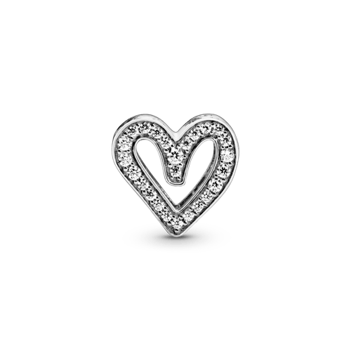 Charm resplandeciente Corazón de diseño libre