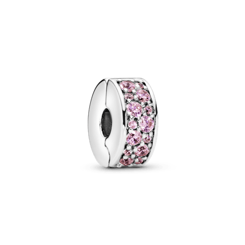Charm Sujetador de pavé rosa
