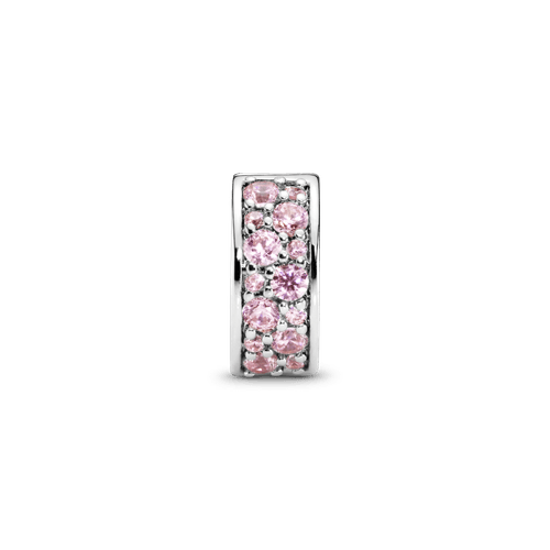 Charm Sujetador de pavé rosa