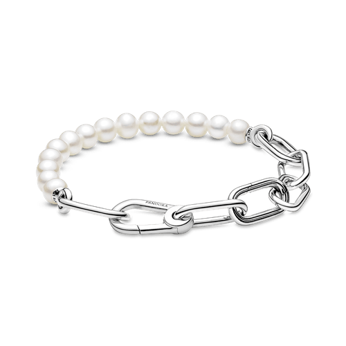 Brazalete De Perlas Cultivadas De Agua Dulce Pandora Me