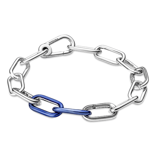 Eslabón De Estilo Doble Azul Eléctrico Pandora Me