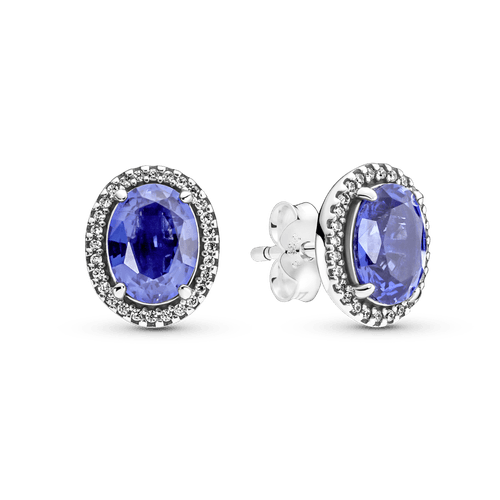 Aros De Boton Halo Llamativo Brillante