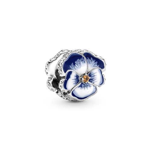 Charm Pensamiento Azul