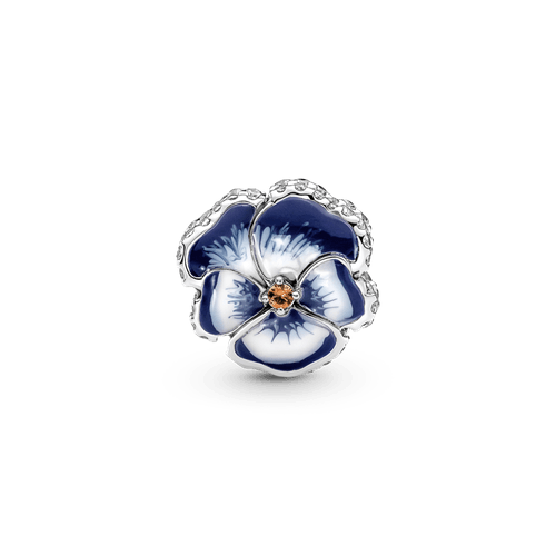 Charm Pensamiento Azul
