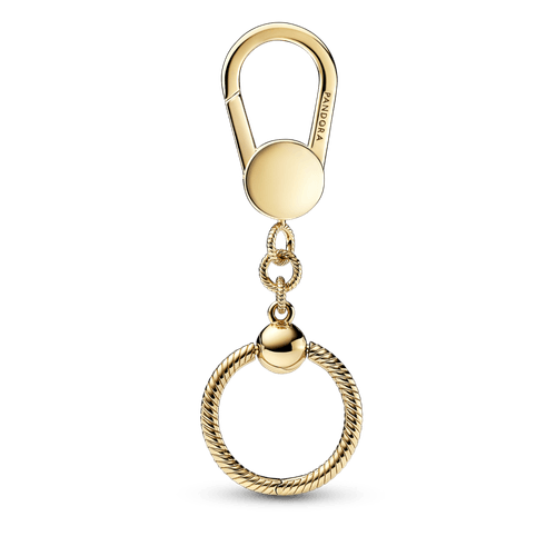 Soporte para charms Bolsa pequeña de Pandora Moments Recubrimiento en Oro de 14k