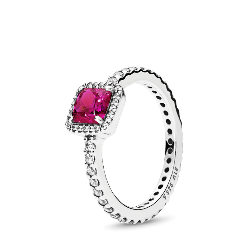 Anillo Elegancia Atemporal Rojo Pandora Pandora Argentina