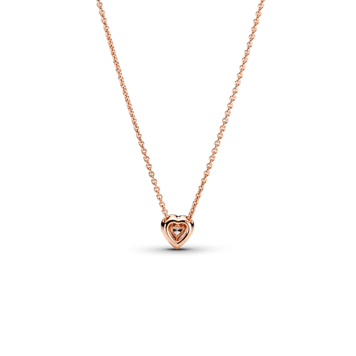 Collar collier Corazón reluciente