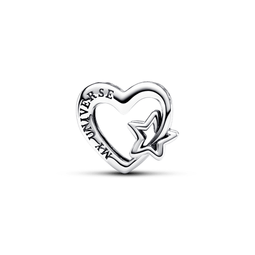 Charm de Filigrana Familia Corazón y Estrella