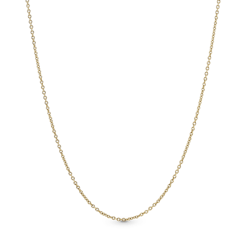 Collar de cadena Oro 14K de ancla clásico