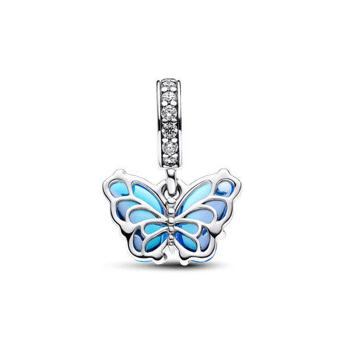 Charm Colgante de Cristal de Murano Mariposa