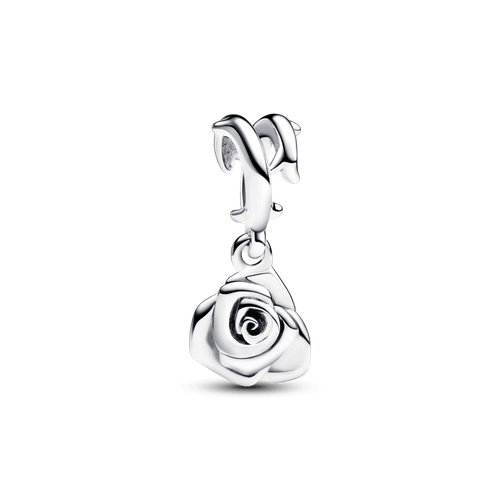 Charm Colgante Rosa Floreciendo