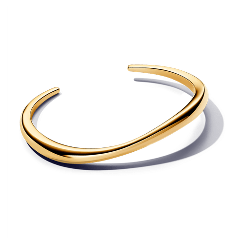 Brazalete Rígida Abierta Forma Orgánica