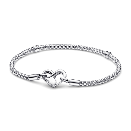 Brazalete cadena de serpiente Pandora Moments Pandora Plata Esterlina