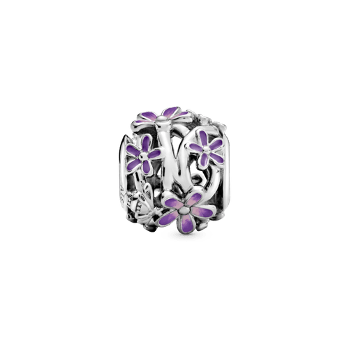 Charm Calado Margarita Morada