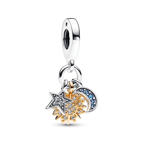 Charm Colgante Triple Celestial