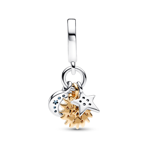 Charm Colgante Triple Celestial