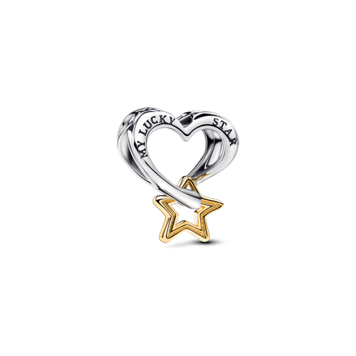 Charm Estrella y Corazón de la Suerte