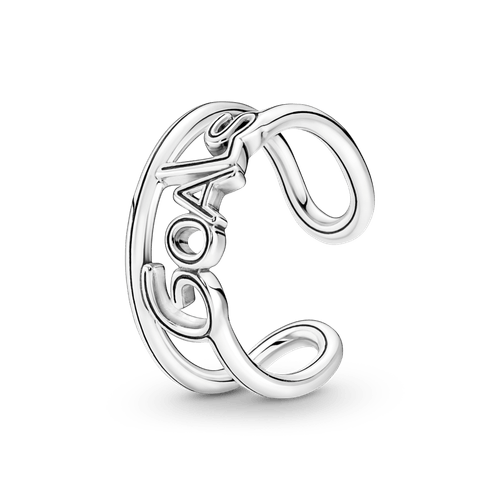 Anillo abierto Metas de Pandora ME