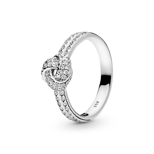 Anillo Nudo De Amor Reluciente
