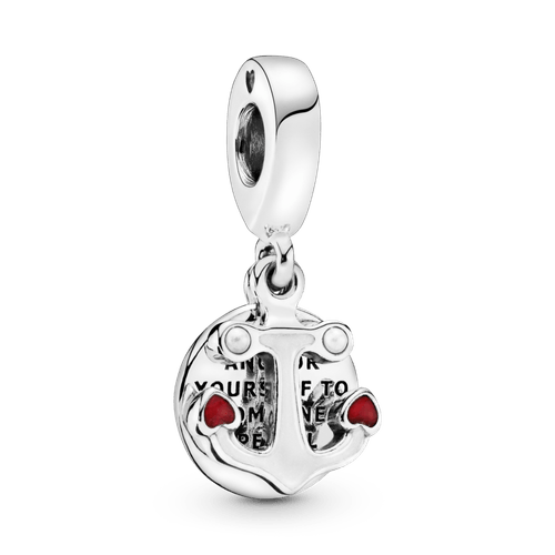 Charm Colgante Ancla Del Corazón