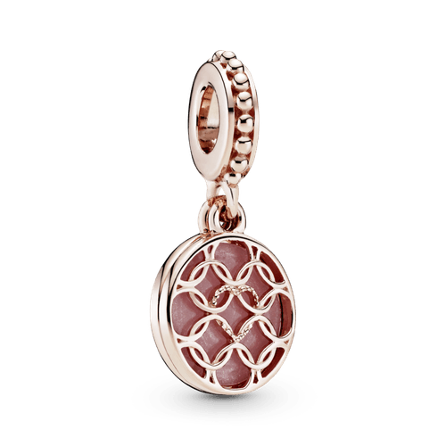 Charm Colgante Rosa El Amor Une A La Familia