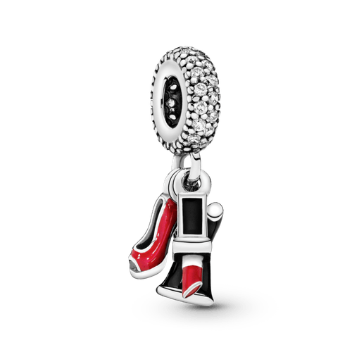 Charm Colgante Stiletto, Vestido Y Tubo De Labios