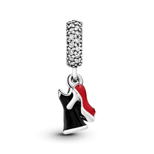 Charm Colgante Stiletto, Vestido Y Tubo De Labios
