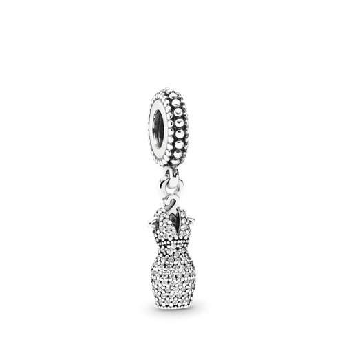 Charm Colgante Vestido Deslumbrante