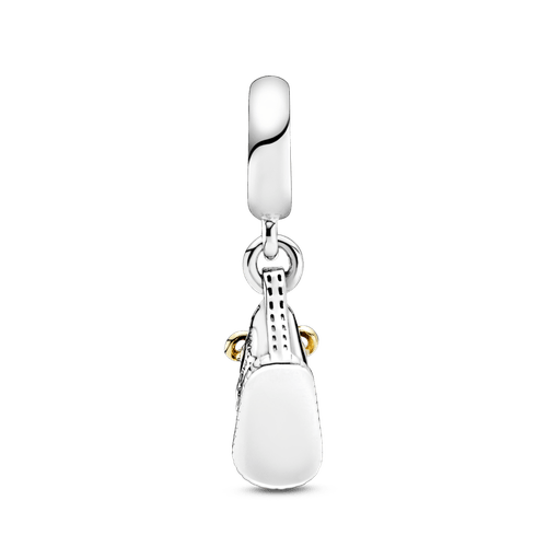 Charm colgante zapato de bebé Dos Tonos