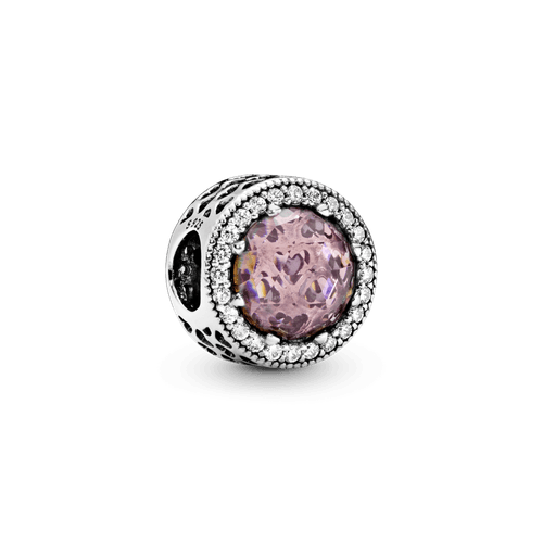 Charm Rosa Resplandeciente