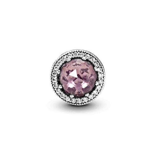 Charm Rosa Resplandeciente