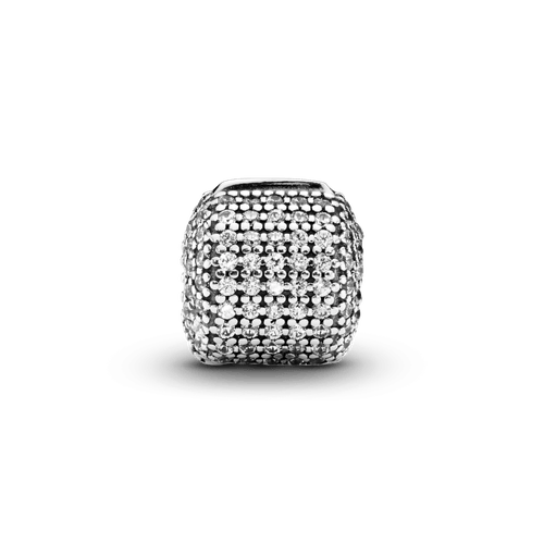 Charm Sujetador Barril de pavé