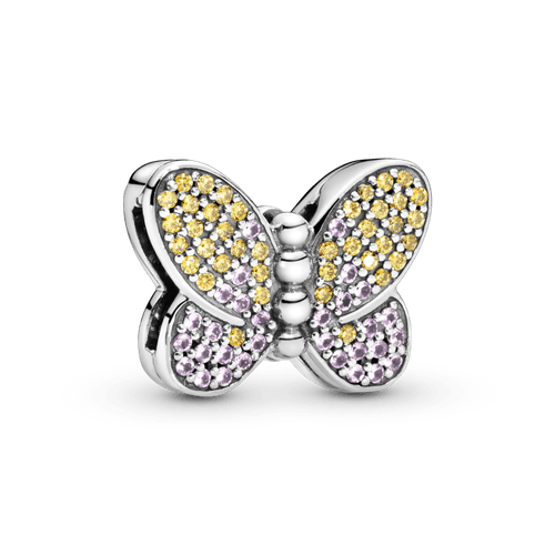 Charm Sujetador Mariposa de pavé Pandora Reflexions