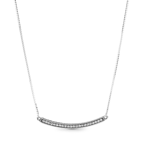 Collar Barra Curva Reluciente