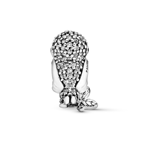 Charm Pajarito De Pavé Blanca Nieves De Disney