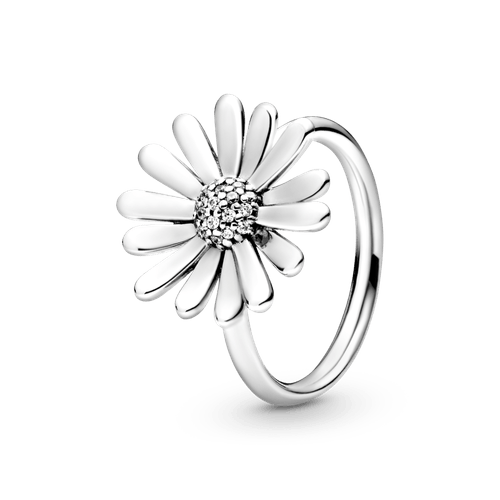 Anillo de impacto Margarita de pavé Pandora Moments