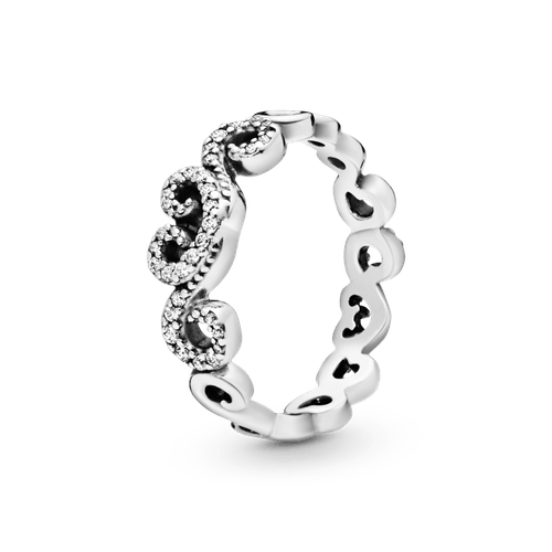 Anillo Espirales de amor Pandora Timeless