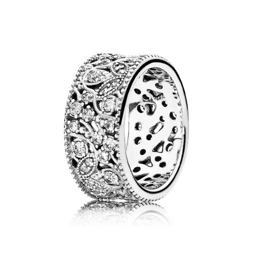 Anillo Hojas relucientes