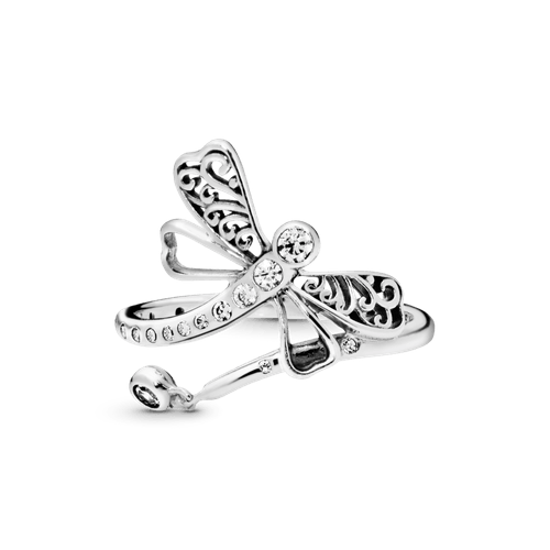 Anillo Libélula resplandeciente