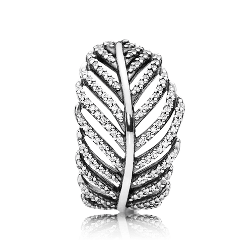Anillo Pluma Reluciente