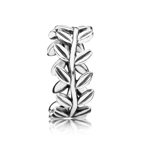 Anillos Hojas De Plata