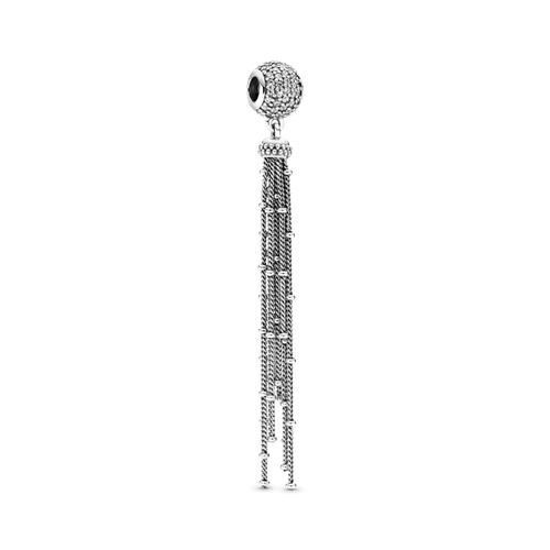 Charm colgante Flecos y pavé