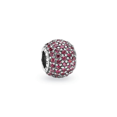 Charm luces pavé roja