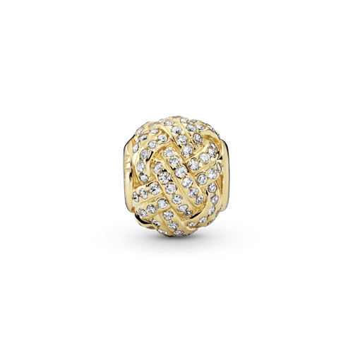 Charm Nudo reluciente Oro 14K